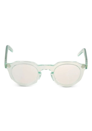 Kador Storiko round-frame glasses - Green