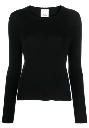 Allude fine-knit cashmere jumper - Black