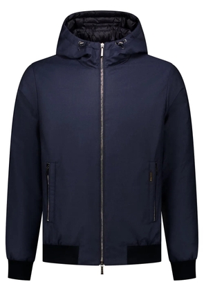 Moorer Oniri-LL hooded jacket - Blue