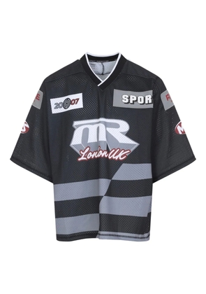 Martine Rose V-neck T-shirt - Black