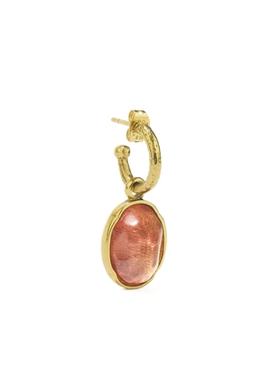 Goossens Talisman Cabochon earring - Pink