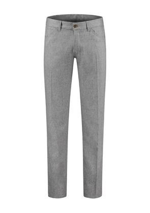 PT Torino mélange-effect trousers - Grey
