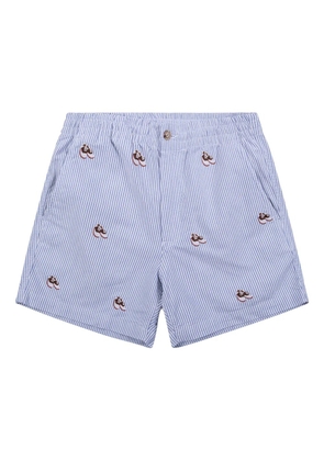 Polo Ralph Lauren Prepster striped embroidered short - Blue