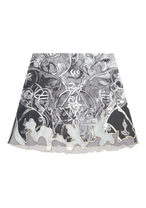 Diesel O-Lane mini skirt - Grey