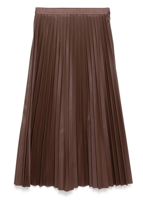 JNBY Elegant pleated skirt - Brown