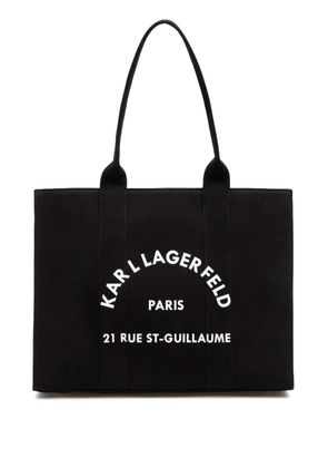 Karl Lagerfeld Rue St-Guillaume tote bag - Black