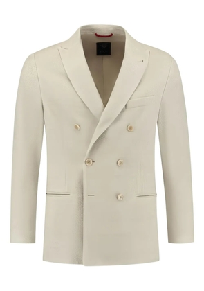 Fay double-breasted blazer - Neutrals