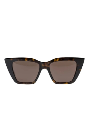 Alexander McQueen Eyewear cat-eye sunglasses - Brown