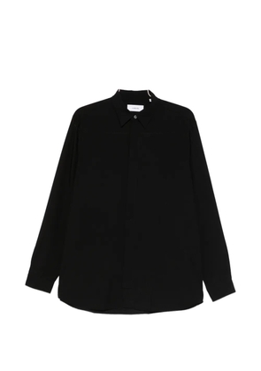 Lardini long-sleeved shirt - Black