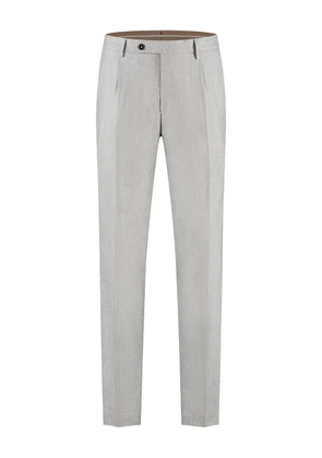 Berwich pleated wool straight-leg trousers - Neutrals