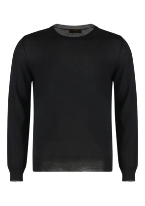 Moorer crew-neck sweater - Black