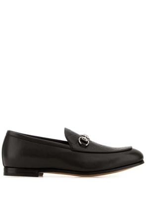 Gucci Horsebit-plaque loafers - Brown
