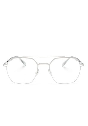 Mykita Arlo pilot-frame glasses - Silver