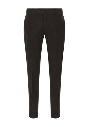 Incotex pattern30 zip-fly trousers - Brown