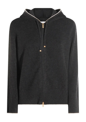 Eleventy hooded cardigan - Grey
