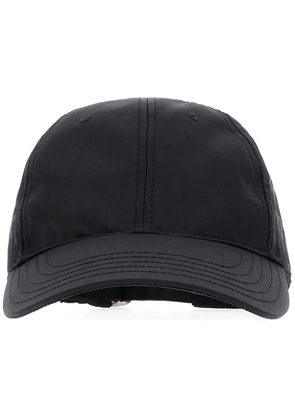 Off-White logo-print cap - Black