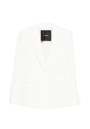 PINKO slits tailored blazer - White