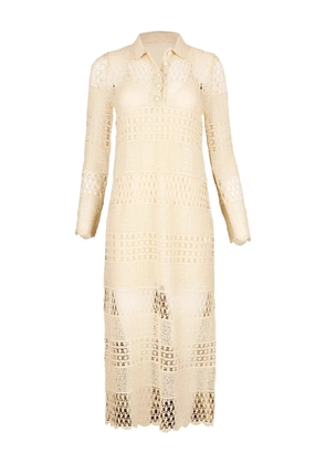 ZIMMERMANN Wanderlust crochet sun dress - Neutrals