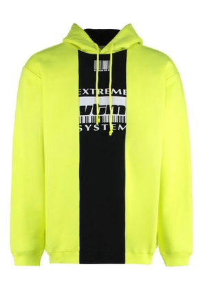VETEMENTS sotton hoodie - Yellow
