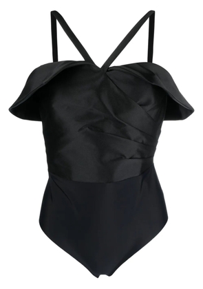 Zuhair Murad draped sleeveless bodysuit - Black