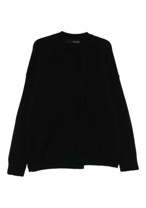 Isabel Benenato asymmetric sweater - Black