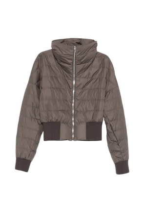 Moncler + Rick Owens cropped jacket - Brown