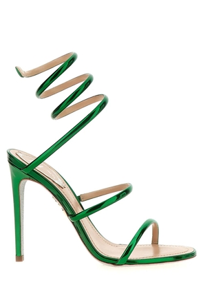 René Caovilla 105mm Cleo sandals - Green