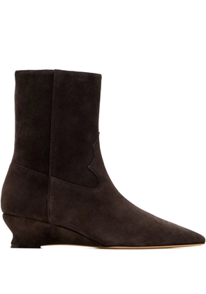 Le Monde Beryl Camille pointed-toe zip-fastening boots - Brown