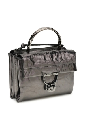 Coccinelle Arlettis top handle clutch bag - Grey