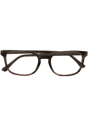 Ray-Ban rectangle-frame glasses - Brown