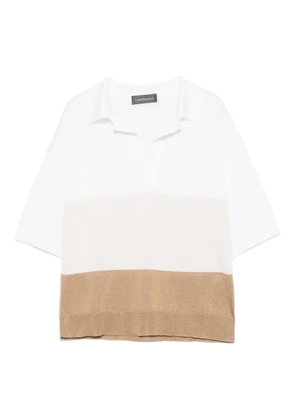 Lorena Antoniazzi striped T-shirt - White