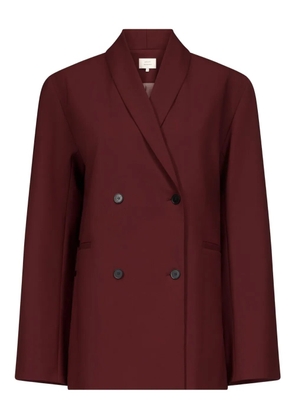 LouLou de Saison double-breasted blazer - Red