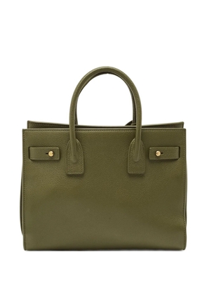 Saint Laurent Pre-Owned 2023 baby Sac De Jour leather tote bag - Green