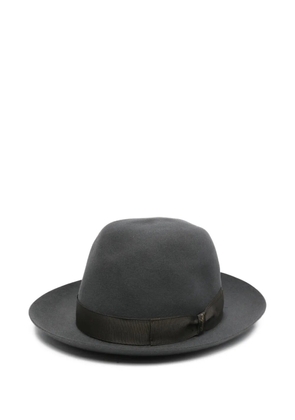 Borsalino Alessandria ribbon hat - Grey