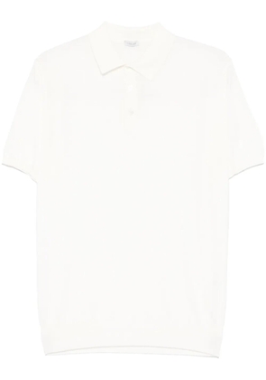 Caruso cotton polo shirt - White