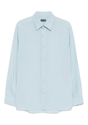 TOM FORD silk shirt - Blue