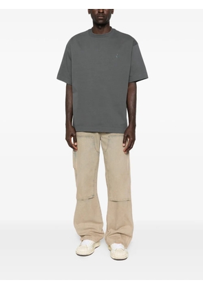 Rhun logo-detail T-shirt - Grey