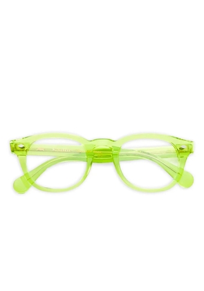 Kador Woody round-frame glasses - Green