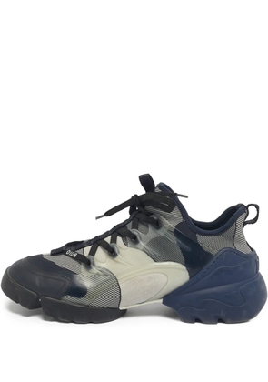 Christian Dior Pre-Owned D-Connect lace-up sneakers - Neutrals