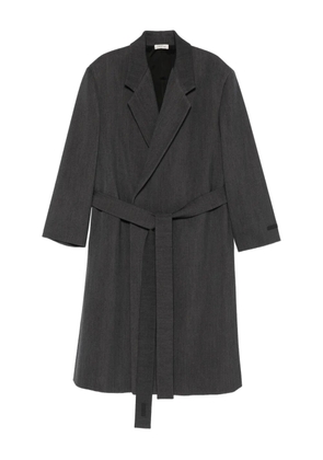 Fear Of God detachable-belt coat - Grey