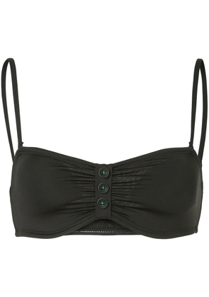 Duskii Appletini bandeau bikini top - Black