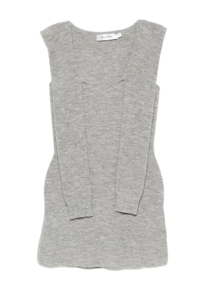 Aya Muse Vao sleeveless mini dress - Grey