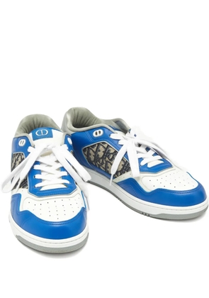 Christian Dior Pre-Owned B27 lace-up sneakers - Blue