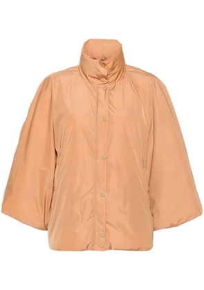 Patrizia Pepe padded cape - Brown