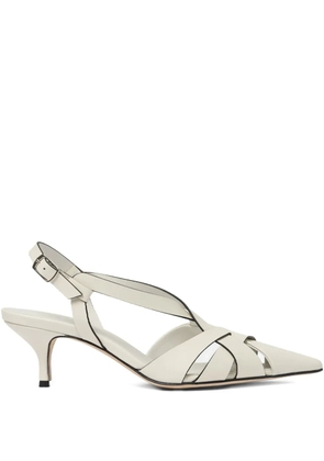 Scarosso leather pumps - Neutrals