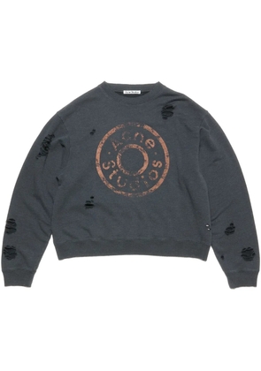 Acne Studios logo-print sweatshirt - Grey