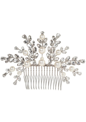 Jennifer Behr Delilah crystal-embellished comb - Silver