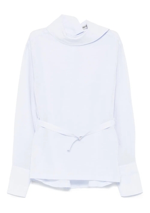 Issey Miyake Paper-Esque U Shirt - Blue