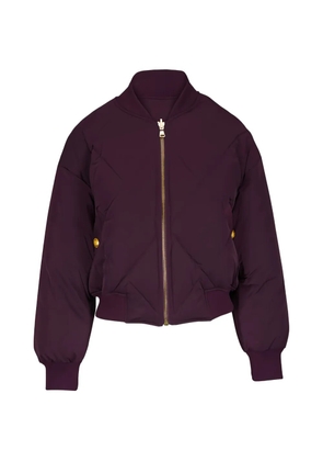 L'Agence reversible padded bomber jacket - Purple