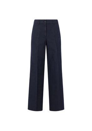 ASPESI pressed-crease trousers - Blue